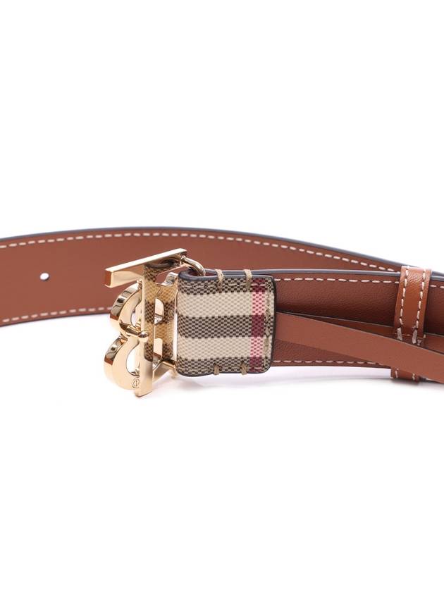 Regular Belt 8094402 LB TB 30 N A1191 NEUTRALS - BURBERRY - BALAAN 6