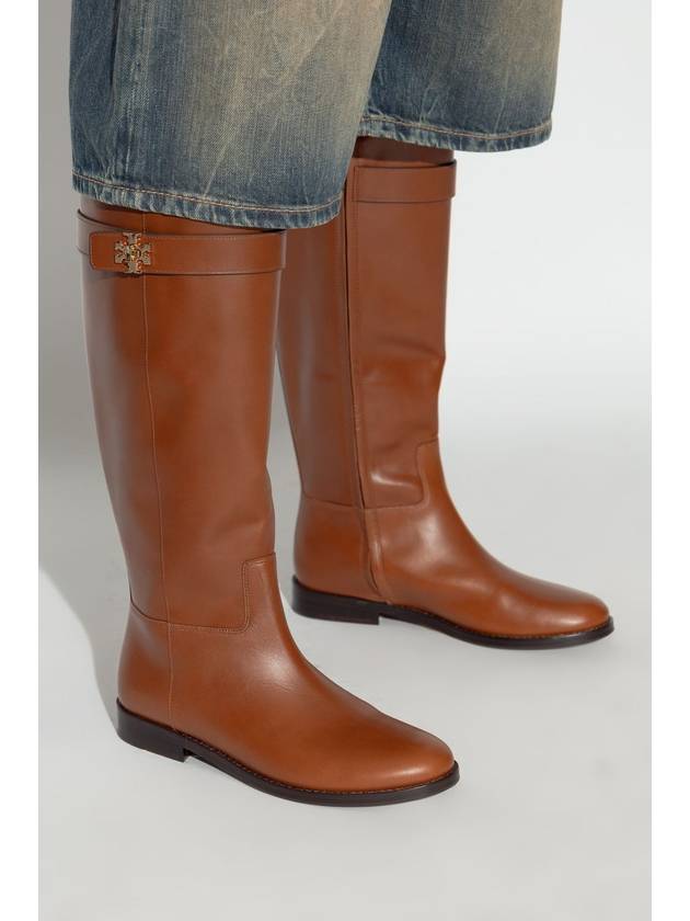 Tory Burch Leather Boots, Women's, Brown - TORY BURCH - BALAAN 2