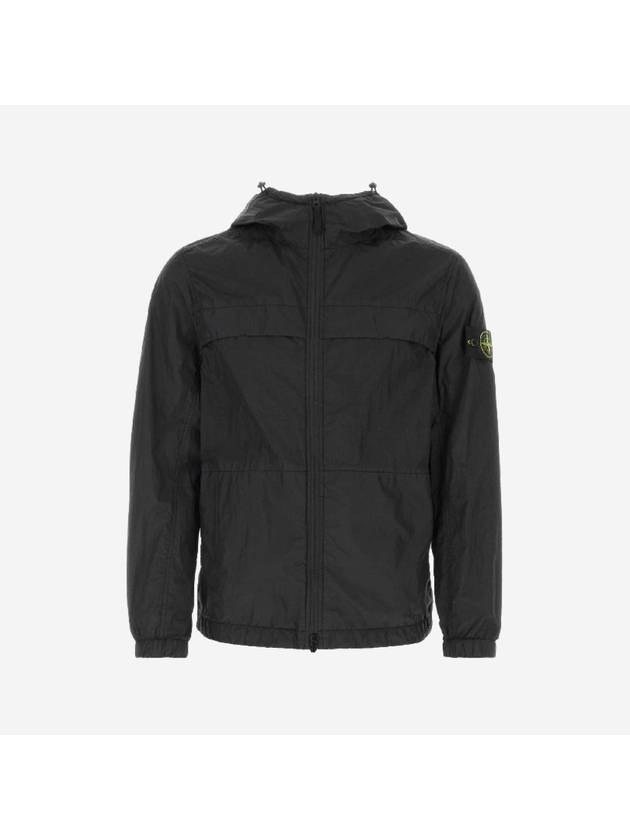 Garment Dyed Crinkle Reps R-Nylon Jacket Grey - STONE ISLAND - BALAAN 2