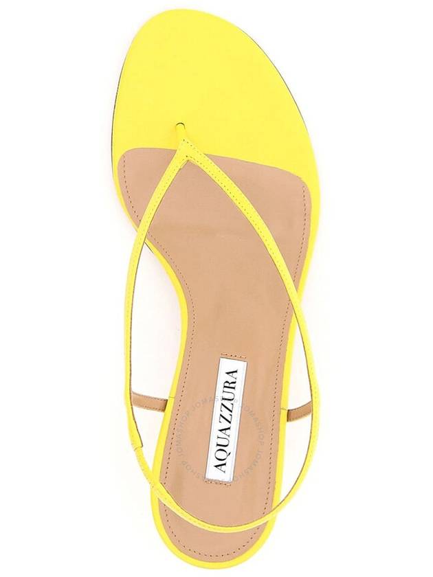 Aquazzura Ladies Limoncello Divina 75mm Sandals, Brand Size 37 ( US Size 7 ) - AQUAZZURA - BALAAN 3