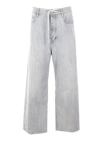 Denim Straight Jeans Blue - BALENCIAGA - BALAAN 1