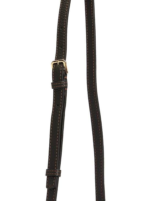 Small Grainy Leather TB Bucket Bag Black - BURBERRY - BALAAN 10