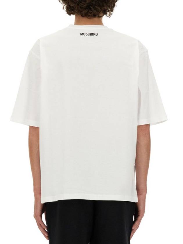 Moschino T-Shirt With Logo - MOSCHINO - BALAAN 8