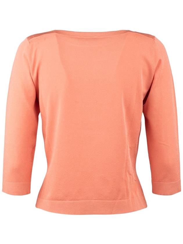 Roberto Collina Salmon Boat Neck Sweater - ROBERTO COLLINA - BALAAN 2