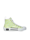 Oblique B23 High Top Sneakers Yellow - DIOR - BALAAN 1