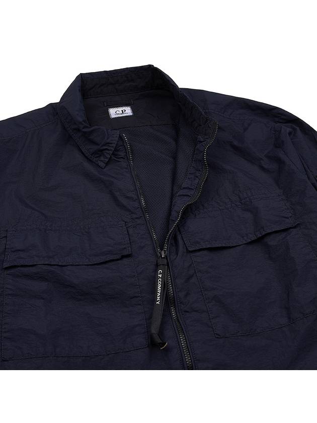 Taylon L Zip-Up Jacket Navy - CP COMPANY - BALAAN 8