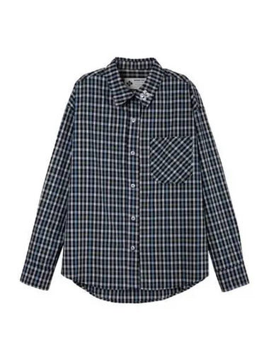 2 way dad shirt navy - HERETIC - BALAAN 1