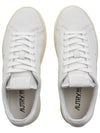 Dallas White Tab Leather Low Top Sneakers White - AUTRY - BALAAN 7