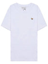 Baby Fox Patch Regular Short Sleeve T-Shirt White - MAISON KITSUNE - BALAAN 9