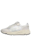 Women's Running Sole Low Top Sneakers Silver Beige - GOLDEN GOOSE - BALAAN 2