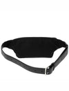 Cassandre Classic Canvas Leather Belt Bag Black - SAINT LAURENT - BALAAN 4