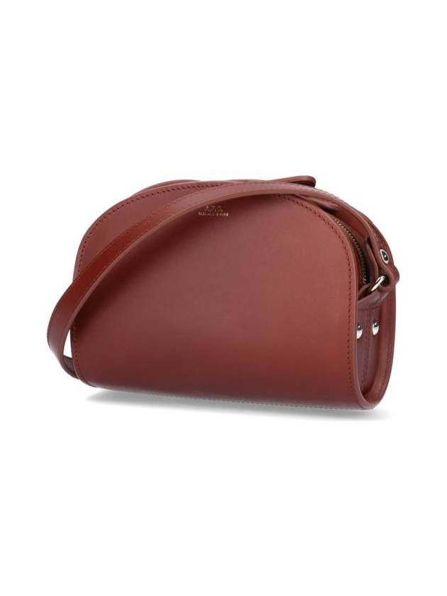 Demi Lune Mini Half Moon Cross Bag Brown - A.P.C. - BALAAN 5