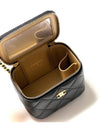 24 Year Gold Ball Vanity Bag Square Black AP1447 B18602 94305 WOC - CHANEL - BALAAN 5