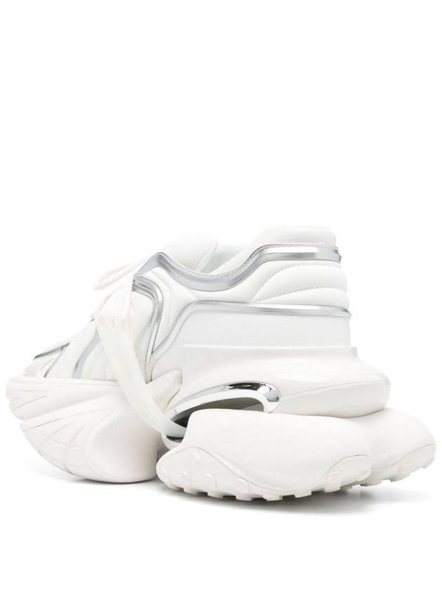 'Unicorn' White Sneakers With With Embossed Logo On The Side In Tech Fabric Man - BALMAIN - BALAAN 2