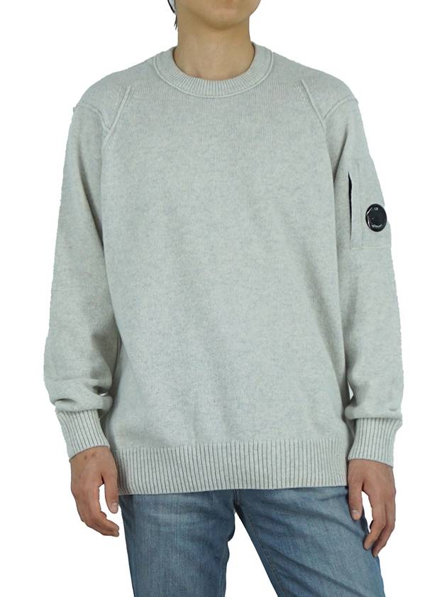 CP Company Lambswool GRS Crew Neck Knit Sweater 17CMKN047A 110149A M13 - CP COMPANY - BALAAN 2