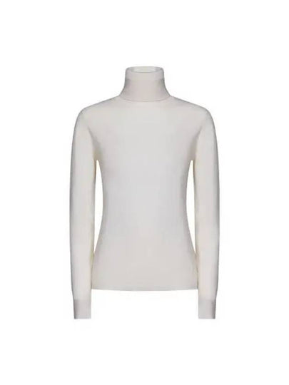 Women's Radura Wool Turtleneck Ivory - MAX MARA - BALAAN 2