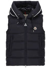 CARDAMINE padded vest navy 1A001 51 54A81 778 - MONCLER - BALAAN 2