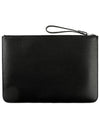 Logo Strap Clutch Bag Black - BALENCIAGA - BALAAN 3