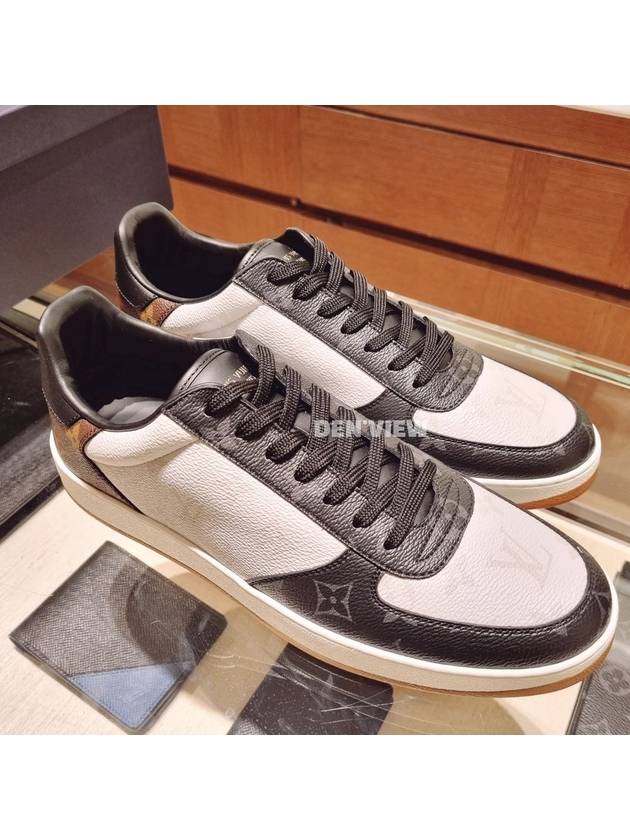 Rivoli Monogram Canvas Low Top Sneakers White Black - LOUIS VUITTON - BALAAN 2