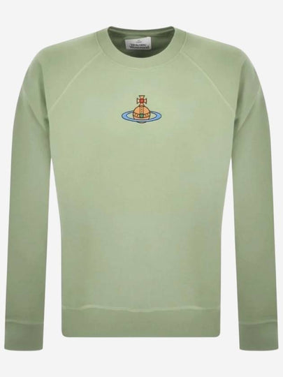 ORB Logo Crewneck Sweatshirt Pastaccio - VIVIENNE WESTWOOD - BALAAN 2