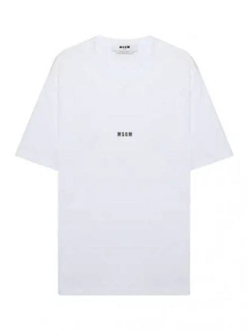 short sleeve tshirt micro logo - MSGM - BALAAN 1