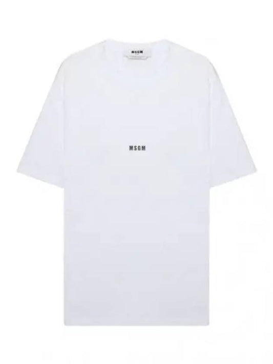 short sleeve tshirt micro logo - MSGM - BALAAN 1