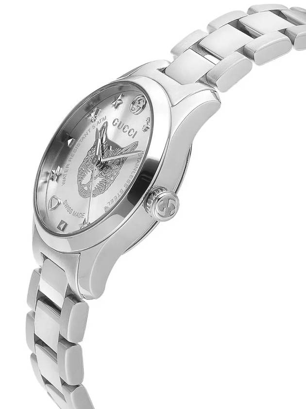 Women's G Timeless Cat Metal Watch - GUCCI - BALAAN 4