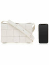 Intrecciato Cassette Cross Bag White - BOTTEGA VENETA - BALAAN 7