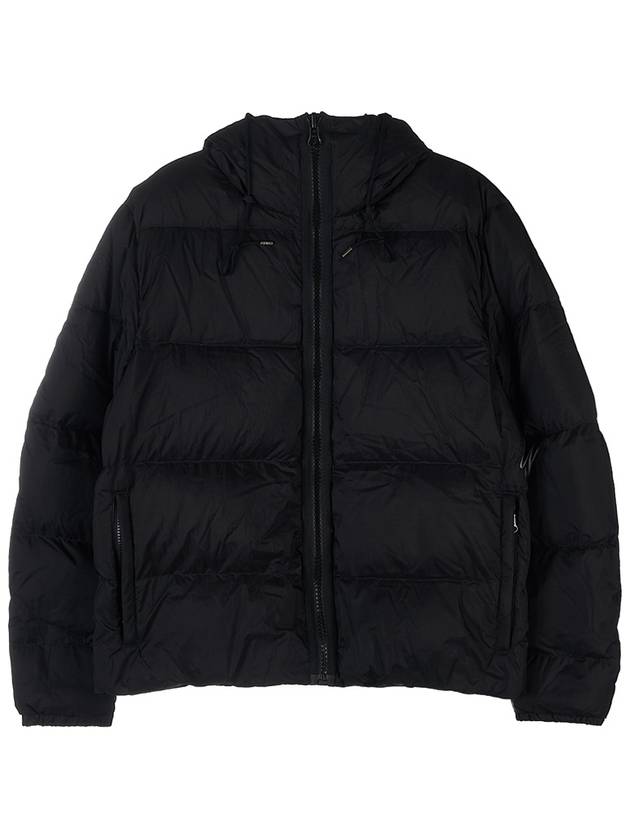 Mid-Layer Down Jacket Black - TEN C - BALAAN 10