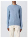 Lucas Alpaca Crew Knit Top Sky Blue - A.P.C. - BALAAN 2