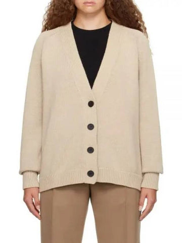 5GG OVERSIZED CARDIGAN OATMEAL 1309 - STUDIO NICHOLSON - BALAAN 1