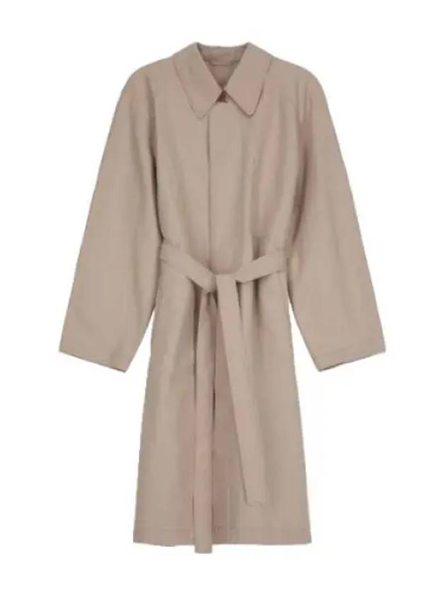 belted coat beige - LEMAIRE - BALAAN 1