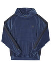 C/PE Velour Track Hood Smoke Blue - NEEDLES - BALAAN 6