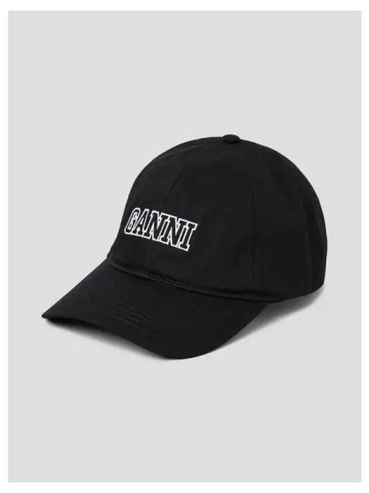 Cap Hat Black Domestic Product - GANNI - BALAAN 1