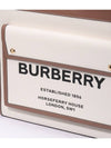 Medium Two-tone Canvas Leather Pocket Tote Bag Beige - BURBERRY - BALAAN 4