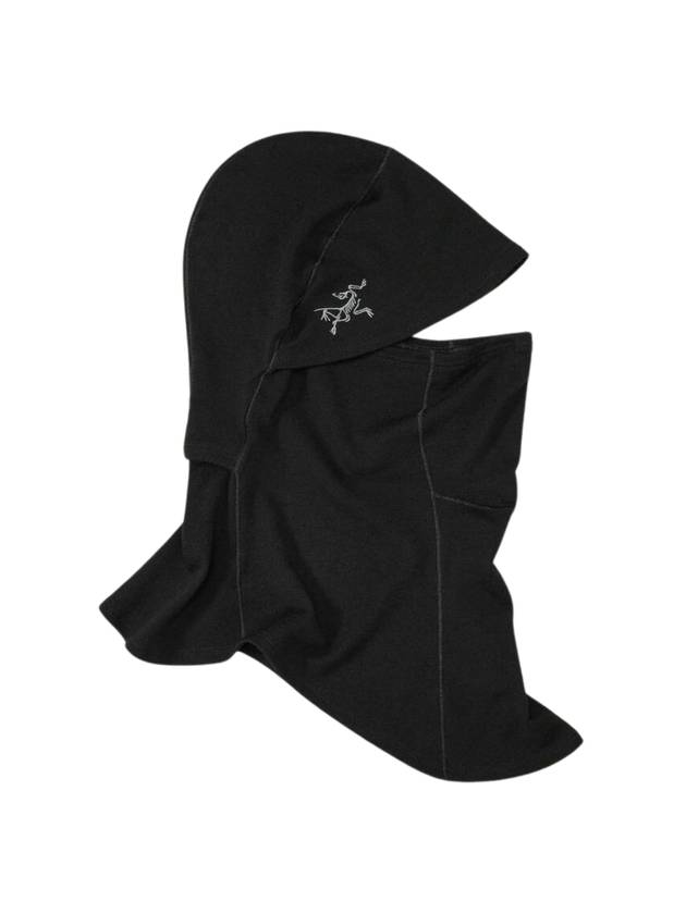 Rho Lightweight Wool Balaclava Black - ARC'TERYX - BALAAN 1