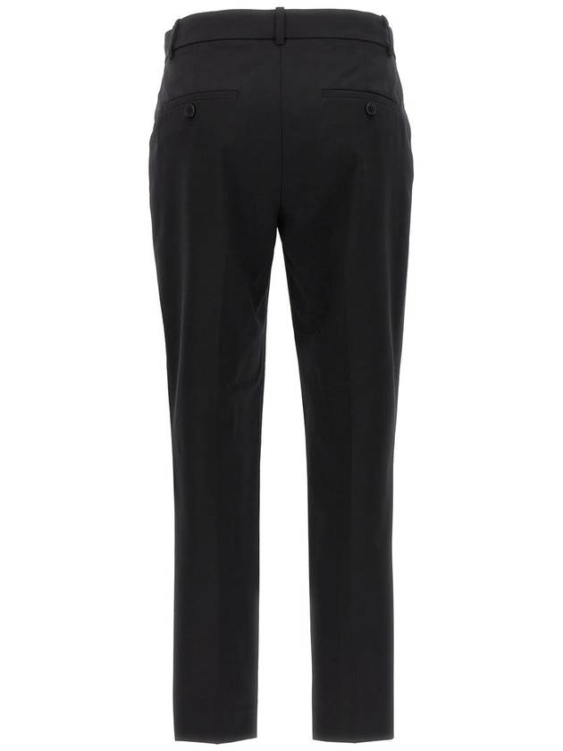 Women's Good Wool Treeca Crop Pants Black - THEORY - BALAAN 3