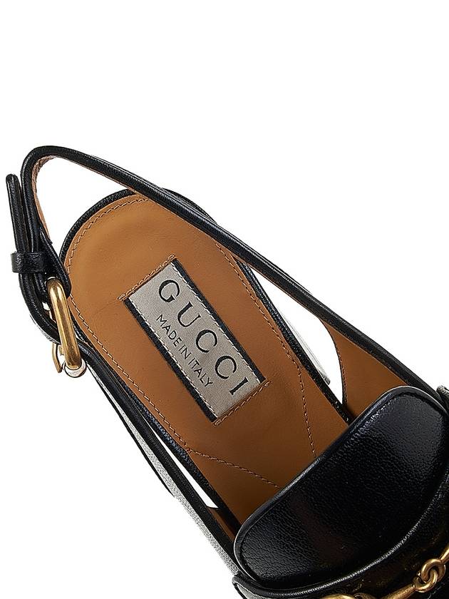 24 ss Leather Mule WITH Iconic Horsebit 7715660G0V01000 B0651009614 - GUCCI - BALAAN 8