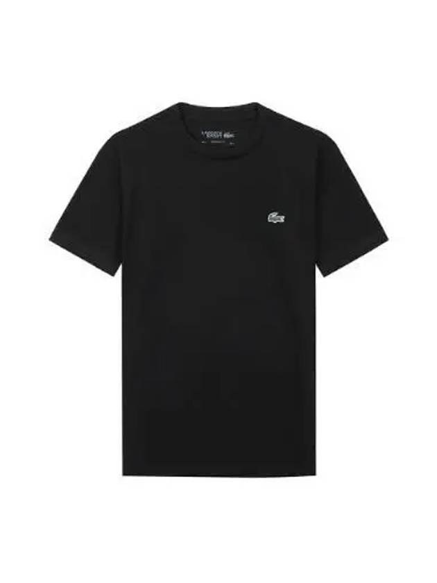 Men's Ultra Dry Short Sleeve T-Shirt Black - LACOSTE - BALAAN 2