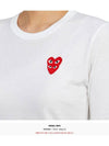 Comme des Gar ons Double Wappen Women s Long Sleeve T Shirt AZ T291 051 2 - COMME DES GARCONS PLAY - BALAAN 6