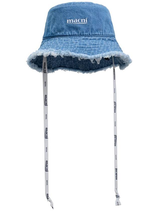 PARADISE DENIM BUCKET HAT - MACNI - BALAAN 1