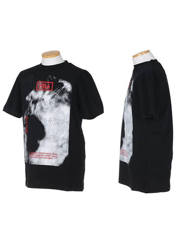 HMAA001S 1600 1017 1088 Overfit Crack Tshirt - HBA HOOD BY AIR - BALAAN 1