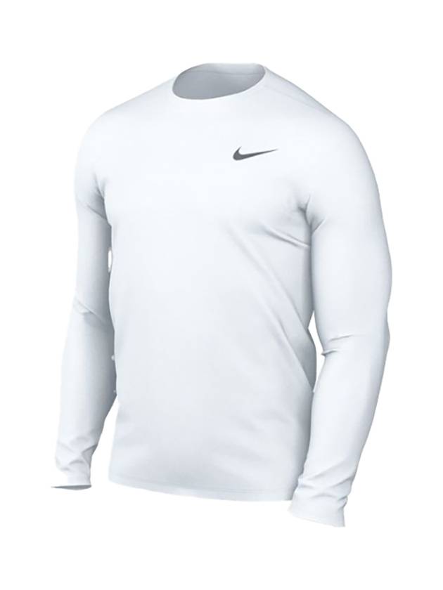 Men's Team Legend Long Sleeve T-Shirt White - NIKE - BALAAN 1