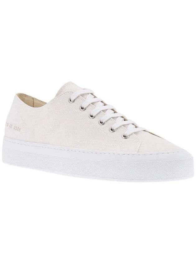 Tournament Classic Canvas Low Top Sneakers White - COMMON PROJECTS - BALAAN 4