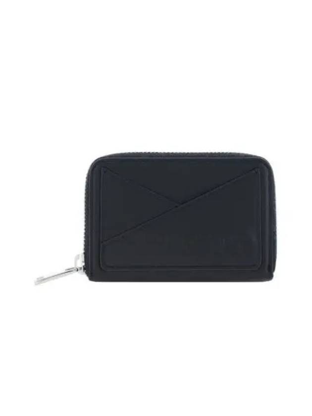 Japanese 6 Zip Around Leather Card Wallet Black - MAISON MARGIELA - BALAAN 2