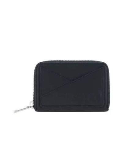 Japanese 6 Zip Around Leather Card Wallet Black - MAISON MARGIELA - BALAAN 2