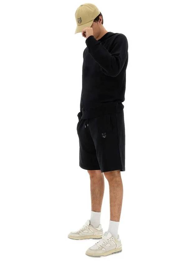 Bold Fox Head Patch Oversized Sweatshirt Black - MAISON KITSUNE - BALAAN 3