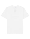 Flame t shirt white 1904763 - STUSSY - BALAAN 3
