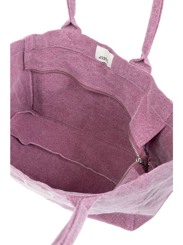 Yanky Zipper Eco Bag Tote Plum - ISABEL MARANT - BALAAN 3