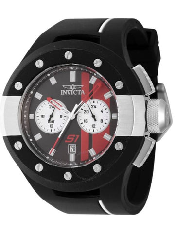 Invicta S1 Rally GMT Quartz Black Dial Men's Watch 44357 - INVICTA - BALAAN 1